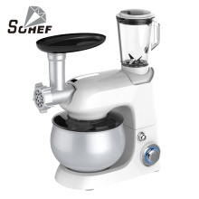 Shinechef Neigungskopf Elektrisch AC DC Motor Compact 1300W Stand Hand Egg Plastikmischer Ständer Mixer